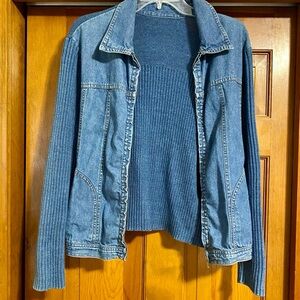 Classic Blue Denim Jean Jacket